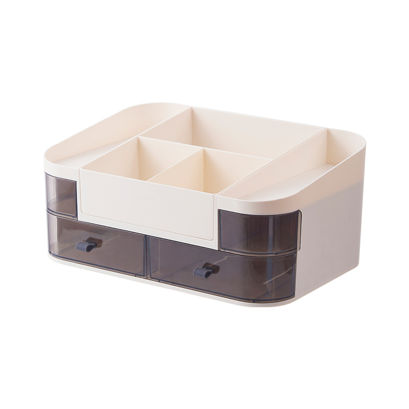 Makeup Organizer Bathroom Storage Box Cosmetic Organiser Office Desktop Make  Up Jewelry Storage Box Sundries Container