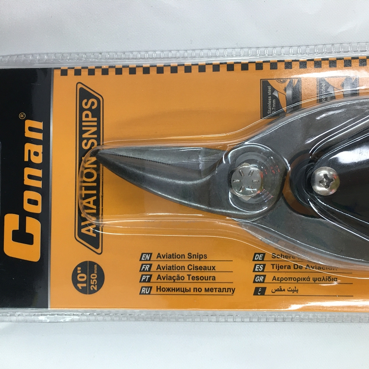 Heavy Duty Alloy Steel Tin Snip Shears, Multipurpose Cutting