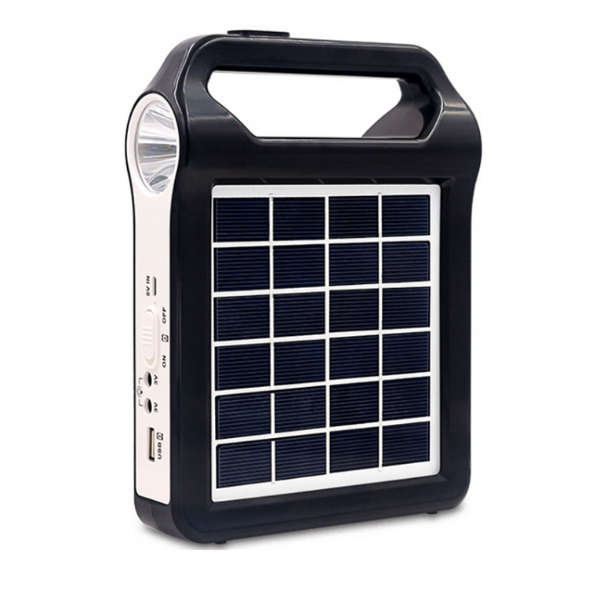 EP-035 Emergency Portable Solar Light Powerbank Built in Charging 6V2W solar panel  lighting, torch, mobile power,  