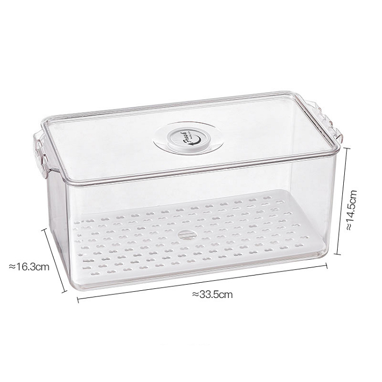 Buy Wholesale China Kitchen Clear Plastic Fridge Freezer Storage