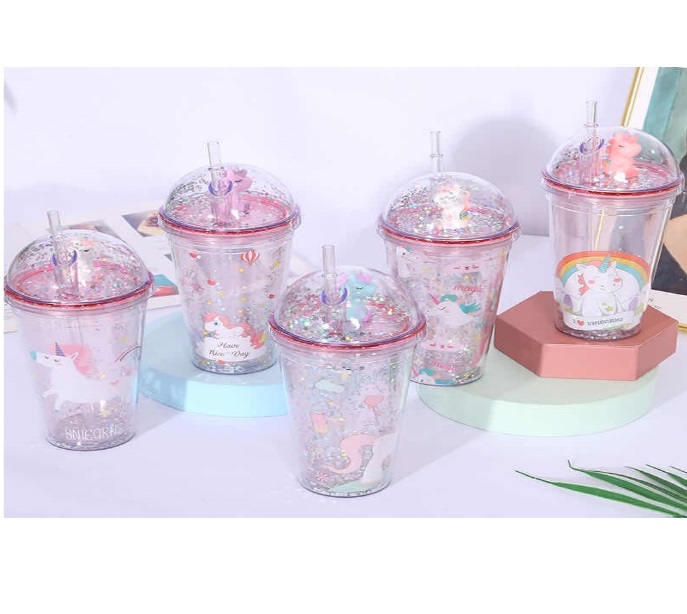 China Glass Cup With Straw, Glass Cup With Straw Wholesale