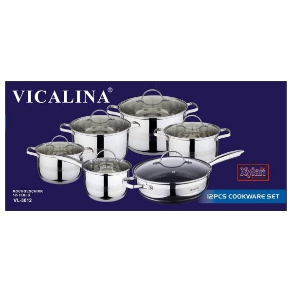 Buy Wholesale China 12pcs Stainless Steel Cookware Set Pots Pans