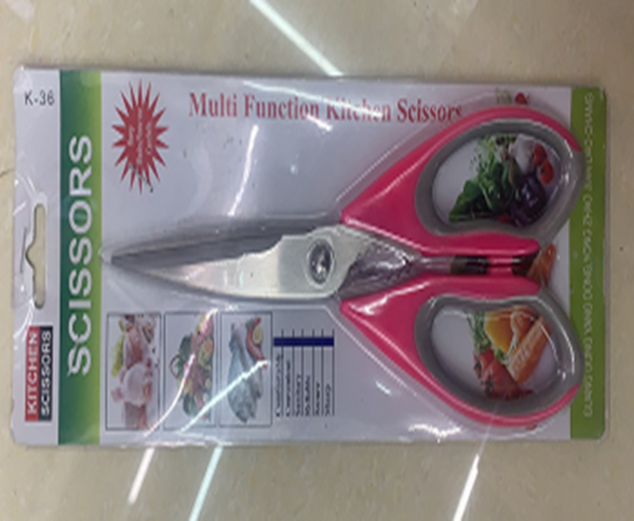 Wholesale Stainless Steel and ABS Plastic Scissors 