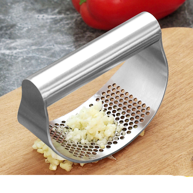 Garlic masher, manual garlic press, garlic clip, household garlic masher,  garlic masher, kitchen tool, garlic masher