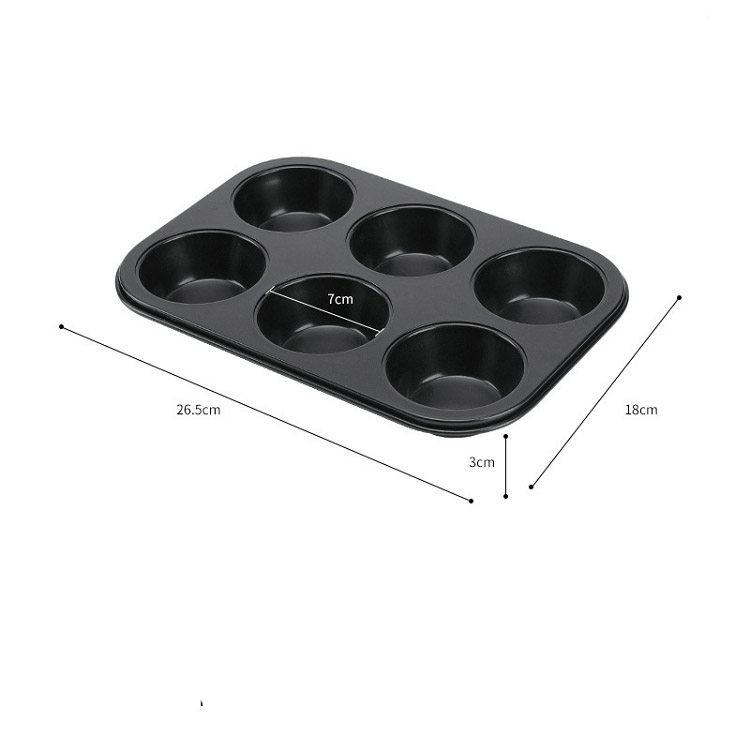 baking tools non-stick carbon steel mould