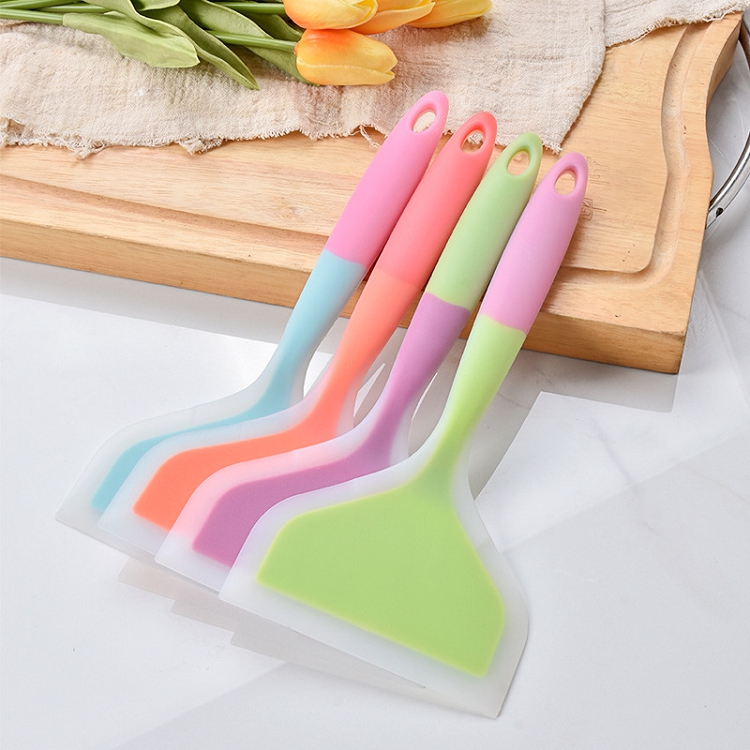 Silicone Spoon Utensil Heat Resistant Non-scratch Spatula Cooking Baking  Tools - Rice Scoop - AliExpress