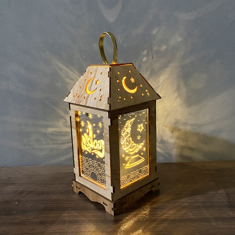 Ramadan Mubarak LED Wind Light Lantern Decoration. – Middle Eastern Boutique