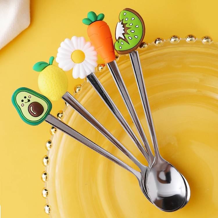 Creative Animal Coffee Cutlery Dessert Fruit Fork Spoon Cute